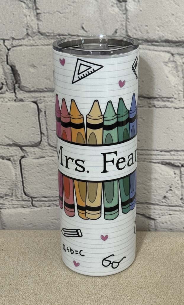 Teacher Appreciation Tumbler no.1